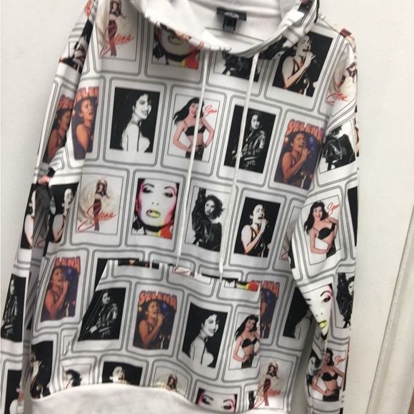 Selena AOP All Over Print Hoodie Mens size Small - Picture 8 of 11